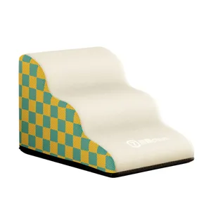 Wave Pet Stairs For Small Dogs Multi Step Dog Climbing Slope Foam Pet Ladder Home Dog Ramp Steps Pet Furniture