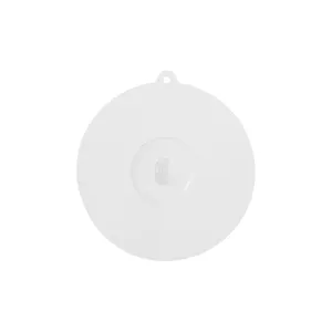 Couvercle de tasse en silicone blanc style japonais couvercle antipoussière image principale