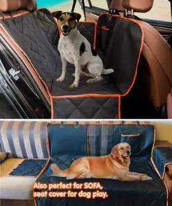 Wasserdichter Auto-Sitzbezug und Sofaschutz für Hunde, strapazierfähige Haustier-Schutzmatte.