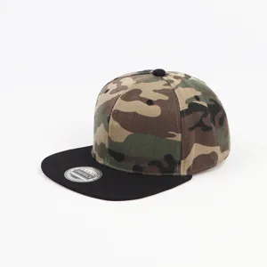 Gorra de beisbol plana de camuflaje hip hop snapback para hombres y mujeres verano moda