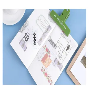 Floral gold foil washi tape and sticker set for journal DIY decoration and scrapbooking supplies.