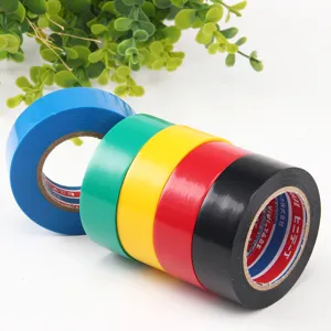 PVC Electrical Insulation Tape Waterproof Flame Retardant Wire Harness Bundling Tape Heavy Duty Electrician Adhesive Tape