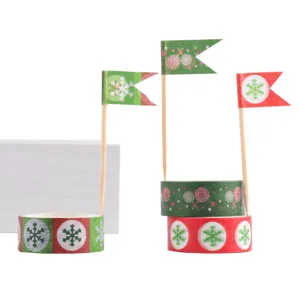 Christmas washi tape set decorative masking tape for journal crafts and holiday decoration