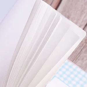 A4 dubbelzijdige release-boek voor washi-tape en sticker-opslag, witte pagina's.