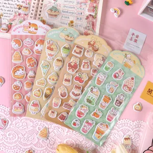 Cute 3D EVA foam stickers for kids, diary decoration, and creative school gifts and crafts.
