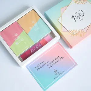 Coffret cadeau romantique 100 choses à faire en couple pour petit ami et petite amie
