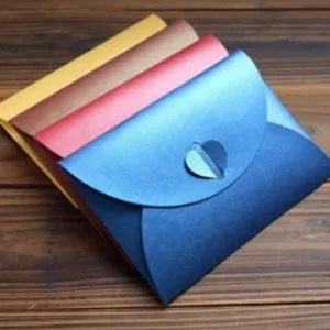 Sobre de Monedero de Papel Perlado en Forma de Corazón Tarjeta de Felicitación Sobres para Boda Fiesta