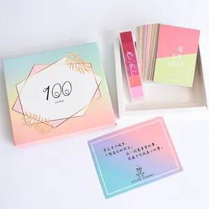 Couple 100 things scratch off bucket list gift box set romantic creative Valentine day gift box