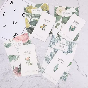 Set de papelería botánica con papel de carta floral vintage y sobres para cartas bonitas.