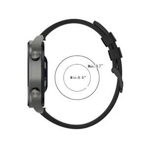 Replacement Silicone Watch Strap For Smartwatch Compatible Quick Release Waterproof Soft Sport Wristband Band