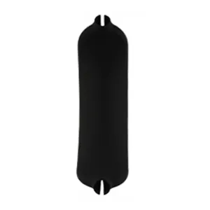 Black silicone headband cover protective sleeve compatible with over-ear headphones.