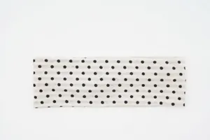 Polka dot wide headband elastic knitted fabric hairband women fashion hair accessories