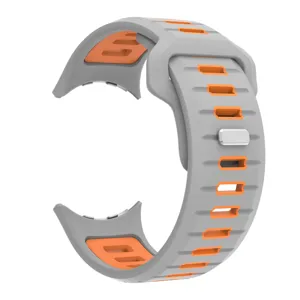 Silicone watch strap replacement band compatible with Google Pixel Watch 3 sports style.
