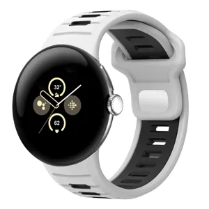 Replacement silicone sport watch band with breathable holes for smart watch accessories stylish