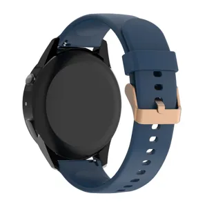 Silikon Uhrenarmband 22mm Schnellverschluss Ersatzband kompatibel mit Smartwatches Sport