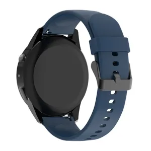 Ersatz Silikonarmband kompatibel mit Smartwatches, mit einem sicheren Metallverschluss.