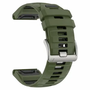 Replacement silicone watch strap compatible with Garmin Fenix8 sports smart watch accessory