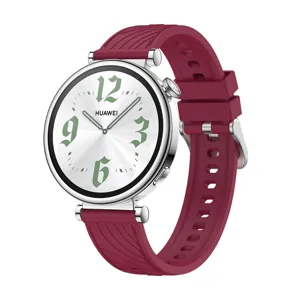 Silicone watch strap replacement accessory compatible with Huawei GT4 smart watch