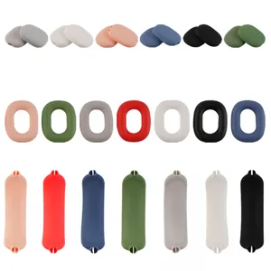 Silicone Protective Case For Over-Ear Headphone Headband And Ear Cups Soft Full Cover Anti-Scratch Accessories