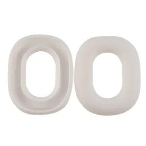 Silicone ear pad cover detail, soft flexible material, smooth surface texture, protective accessory.