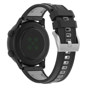 Replacement silicone watch strap 22mm dual-color silicone wristband for smart watch
