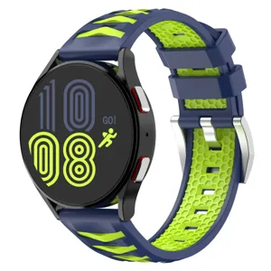 Silicone replacement watch strap with tire texture, compatible with smart watches.