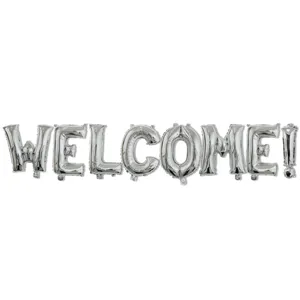 Schulanfang Partybedarf Aluminiumfolie Buchstabenballons Willkommensbanner Dekoration Für Schulanfang