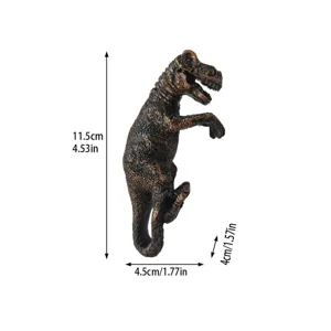 Figurine de dinosaure en résine pour suspension de pot de fleurs décoration de jardin