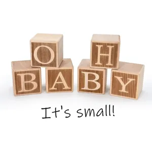 Wooden Letter Building Blocks Set OH BABY Carved Alphabet Blocks Educational Early Learning Toys For Home Decor