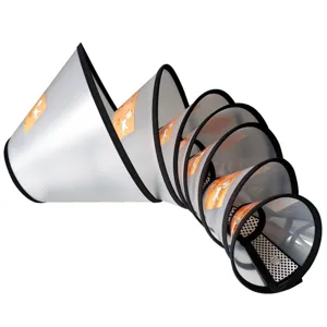 Pet Elizabethan collar cat dog recovery cone anti-scratch protective medical grooming hood main view