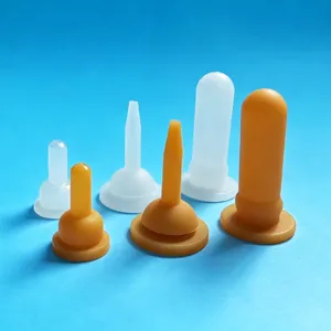 Silicone Pet Nursing Nipple Feeder Replacement For Newborn Cats And Dogs Small Medium Large Pet Bottle Accessories