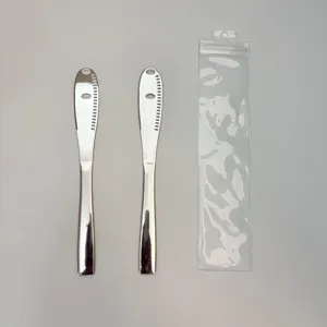 Set di coltelli da burro in acciaio inossidabile con fori coltello per marmellata pane