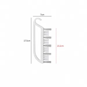 Japanese style hook handle cleaning brush, multi-purpose crevice brush for household.