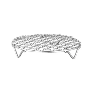 Stainless steel round BBQ grill net wire rack for tea stove electric ceramic cooker main