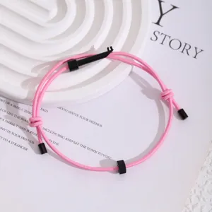 Verstellbares Wolframkarbid Überlebensseil Armband mit Zahnrad Design für den Notfall.
