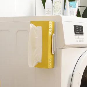 Soporte magnético para caja de pañuelos de papel para refrigerador y lavadora estante.
