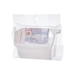 Japanischer Küchenspüle Hängekorb Kunststoff Abtropfgestell Kleinigkeiten Aufbewahrungsbox Mit Haken Haushalt Organizer
