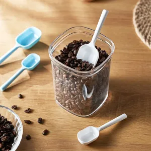 Japanese Style Kitchen Measuring Spoons Plastic Quantitative Spoons For Baking Milk Powder Coffee Food Grade Seasoning Scoops