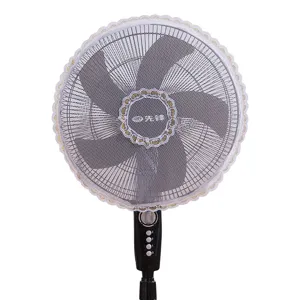 Housse de Sécurité pour Ventilateur Filet Anti-Pincement Protection des Doigts Bébé Antipoussière Lavable Couverture de Ventilateur