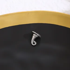 Versilberter Zinklegierung Hexenhut Anhänger DIY Schmuck Zubehör, stilvoller gothic charm.