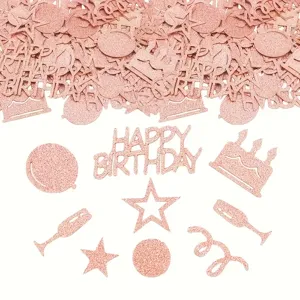 Alles Gute Zum Geburtstag Konfetti Glänzendes Papier Tischdeko Für Geburtstag Feier Party Zubehör