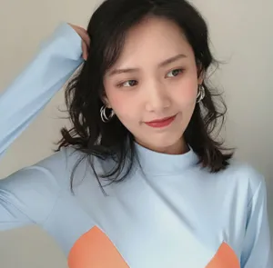 Koreanischer Stil mehrschichtige C-förmige Metall Creolen für Damen Modeschmuck neu