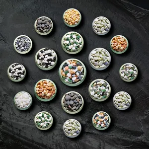 Natural Decorative Pebbles Small Stones Mixed Color Gravel For Fish Tank Planter Pot Garden Landscaping