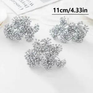 Künstliche silberne Beeren-Cluster DIY Handgemachte Zubehör für Hochzeitskränze Armbänder.