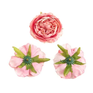 Artificial silk peony flower heads for wedding arch, floral wall, DIY crafts, and home decor.