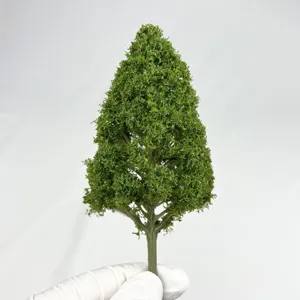 Miniature model tree simulation plant architecture sandbox micro landscape DIY scene handmade item
