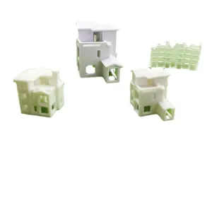 Kits de batiments modeles d'architecture DIY pour tables de sable miniatures et urbanisme principal
