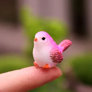 Niedliche Miniatur Simulations Vogel Figur für Sukkulenten Töpfe Mikro Landschaft DIY.
