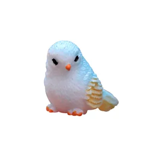 Miniatur bunte künstliche Vogel Figur für Sukkulenten Topf DIY Mikro Landschaft Dekor.