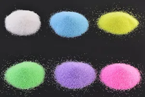 Colored sand for micro landscape ecosystem bottles, miniature DIY garden decoration stone crafts.